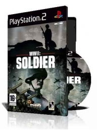 WWII Soldier با کاور کامل و قاب و چاپ روی دیسک